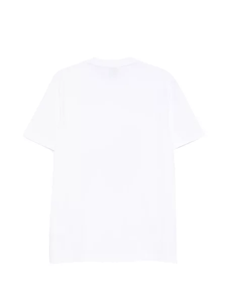 Tricou Boss cu decolteu rotund alb