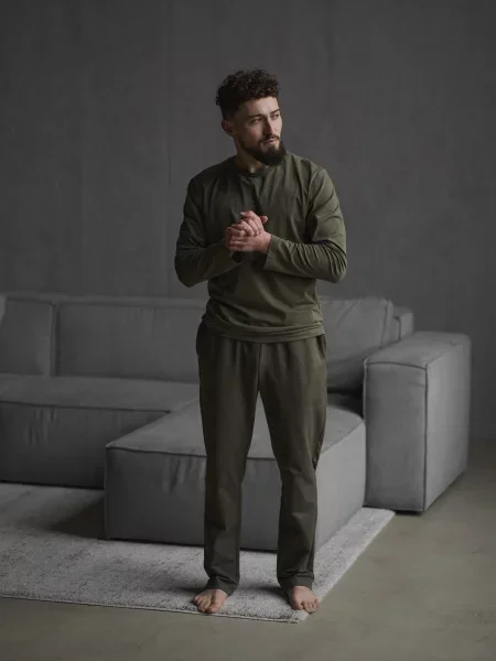 HANDY WEAR Cotton Basic Домашній костюм хакі