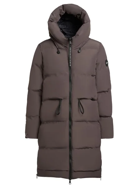 Khujo Palton de iarnă închis gri