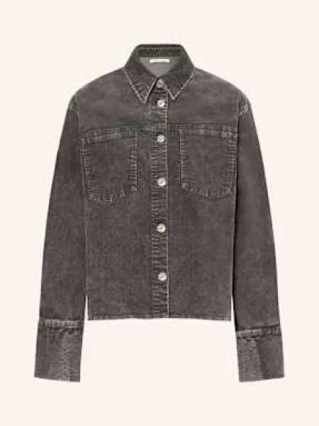 Samsøe Samsøe Koszula Sasofie Ze Sztruksu grau szara