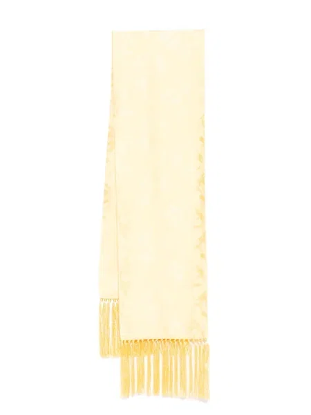 Fular Bode din jacard galben