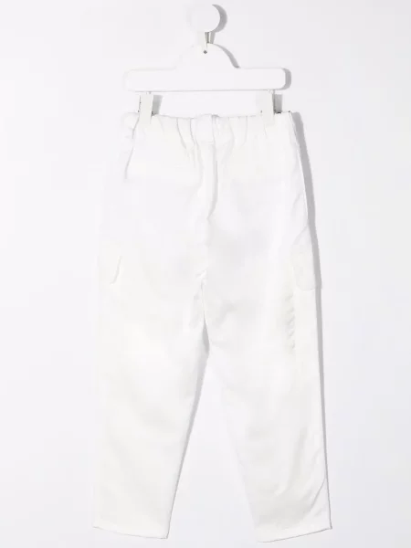 Spodnie dziecięce Emporio Armani białe