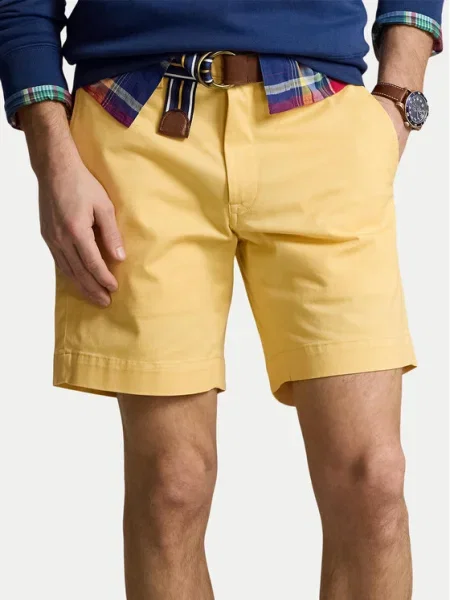 Polo Ralph Lauren Szövet rövidnadrág sárga