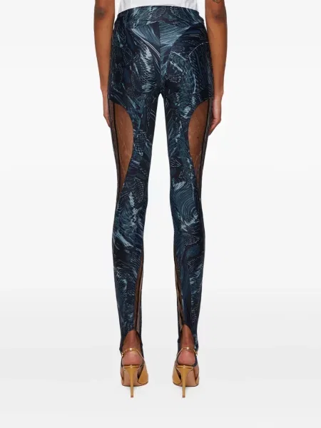 Leggings Mugler gri