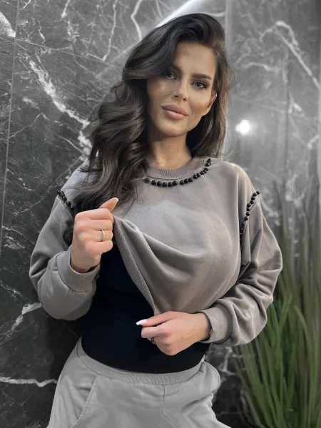 Mikina By O La La černá