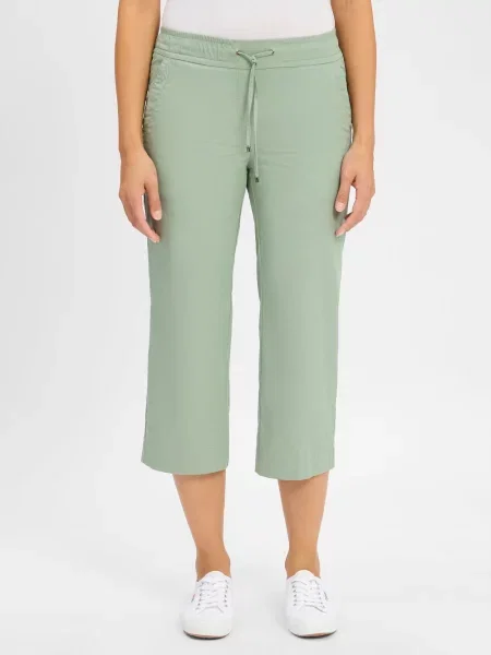 TONI spodnie letnie Pia Kobiety jednolity 36 zielony