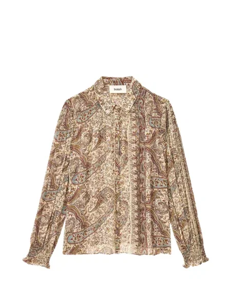 Cămașă Ba&sh cu imagine cu model paisley