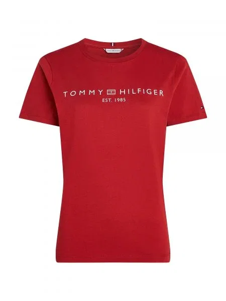 TOMMY HILFIGER Tricou sângeriu / alb