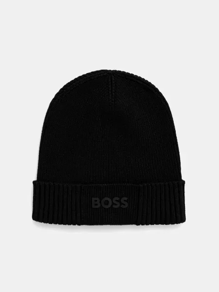 BOSS Black Căciulă Asic / alb negru