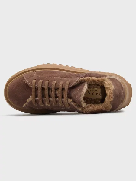 Кеды Casadei коричневые