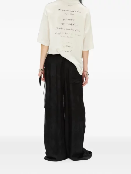 Tricou Ann Demeulemeester din jerseu
