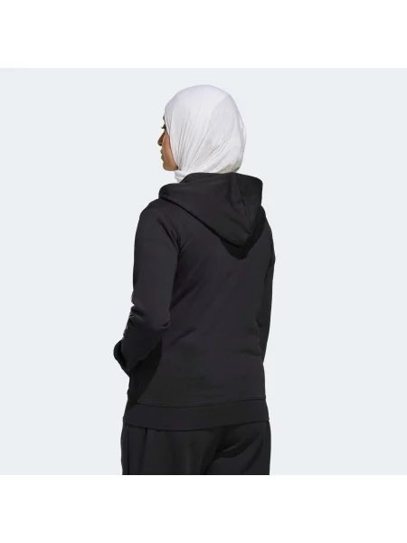 Bluza z kapturem ADIDAS fitness czarna