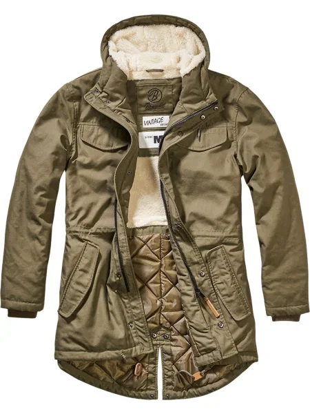 Brandit Přechodová parka Marsh Lake' khaki