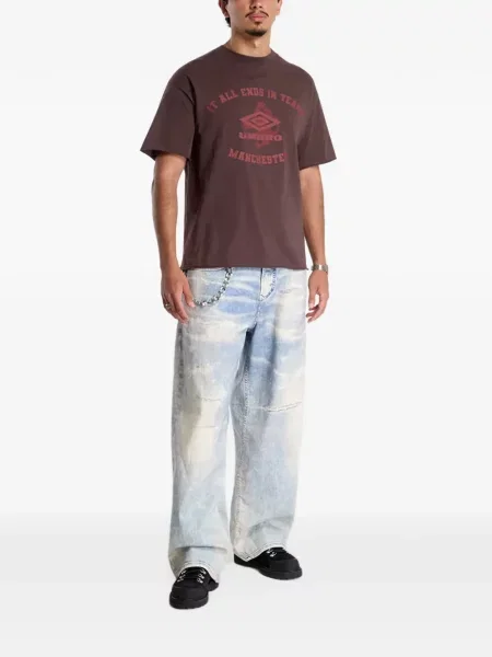 Tricou Umbro cu imagine maro