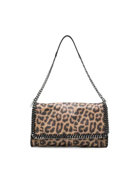 Shopperka Stella Mccartney brązowa