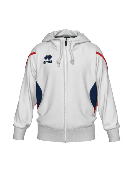Bluza z kapturem dla dzieci Errea Clancy biała
