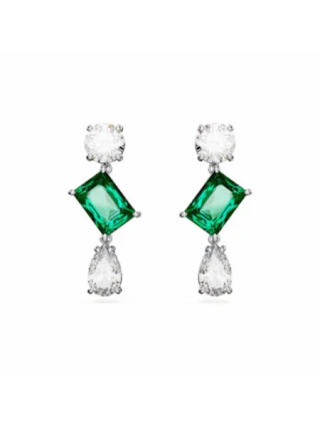 Kolczyki Swarovski zielone