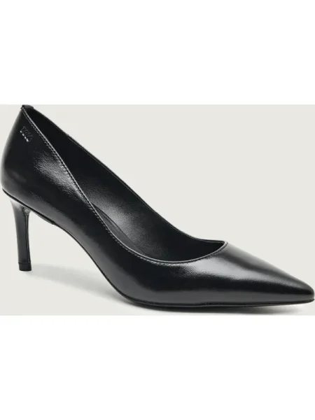 BOSS BLACK De piele pantofi negru