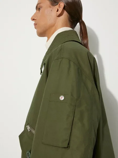 Куртка Kenzo Army Blouson перехідна oversize зелений
