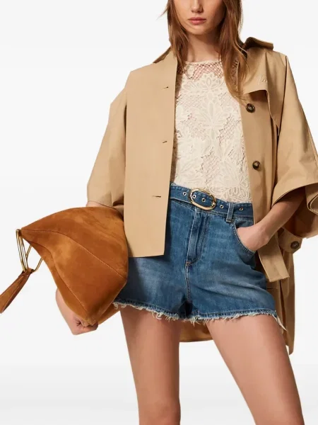 Pantaloni scurți Twinset albastru
