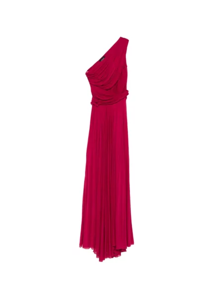 Maxi rochie maxi Giambattista Valli cu un umăr gol de costum roz