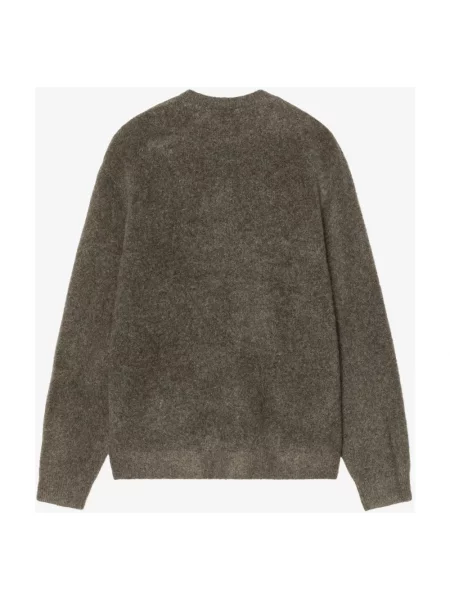 Sweter Carhartt Wip wełniany szary