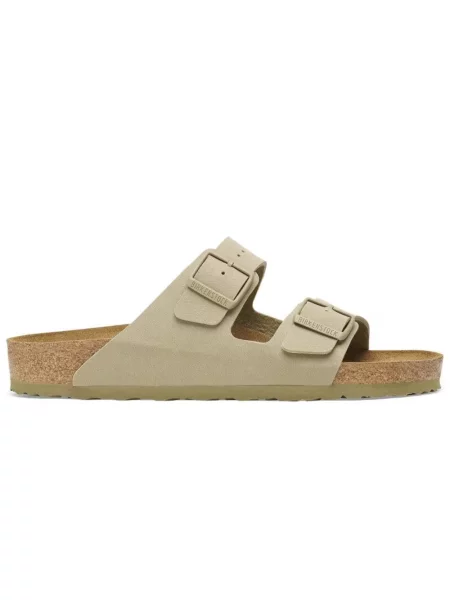 Klapki Birkenstock beżowe