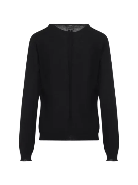 Top Rick Owens cu decolteu în V negru