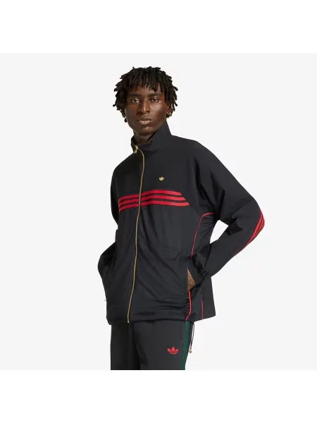 Hanorac Adidas Originals alergare negru