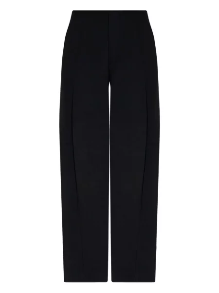 Pantaloni Victoria Beckham plisate negru