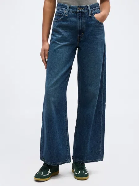 LEVI'S ® Džínsy CINCH WIDE LEG tmavomodrá