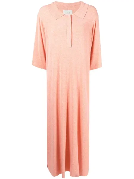 Maksi sukienka maxi Bambah garniturowa pomarańczowa