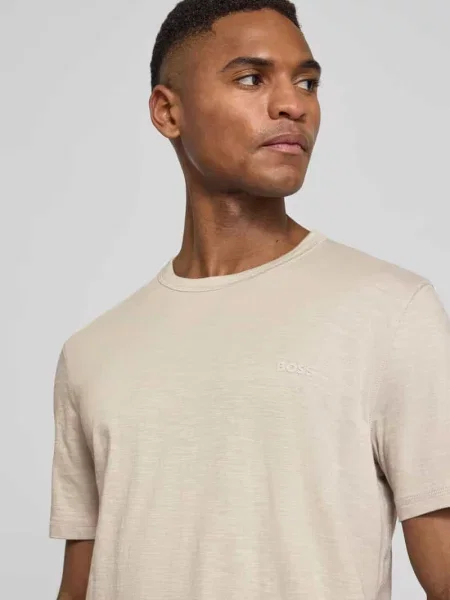 BOSS Orange t-shirt beżowa