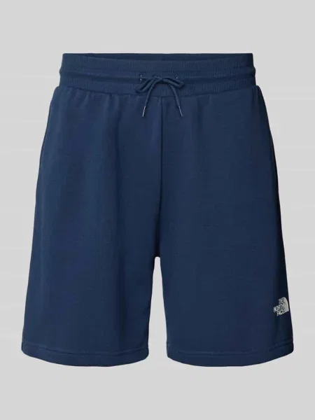 Szorty z logo The North Face granatowe
