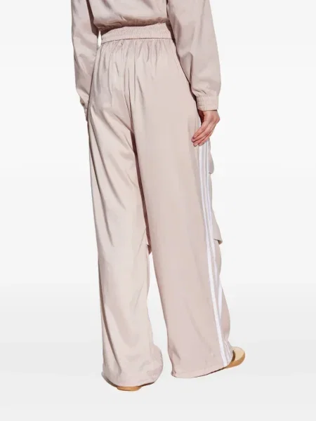 Cropp pantaloni Adidas cu model floral alb