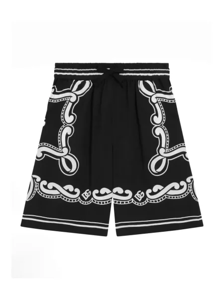 Szorty dziecięce Dolce And Gabbana czarne