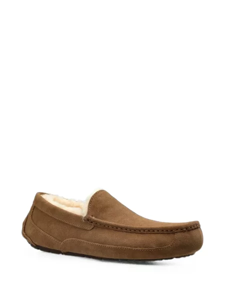 Pantofi loafer Ugg din piele de căprioară maro