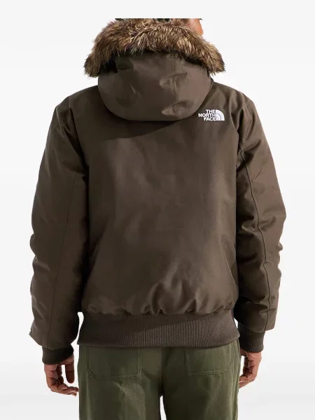 Blană artificială geacă bomber The North Face maro