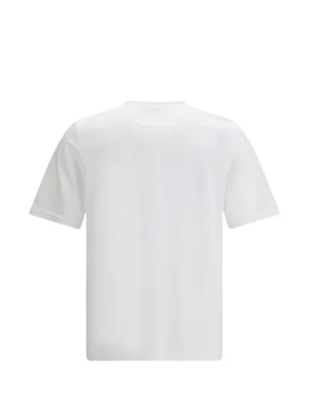 Тениска Cruna с кръгло деколте бяло