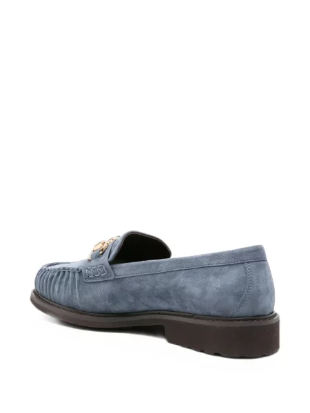 Loafer Love Moschino autogrammal kék