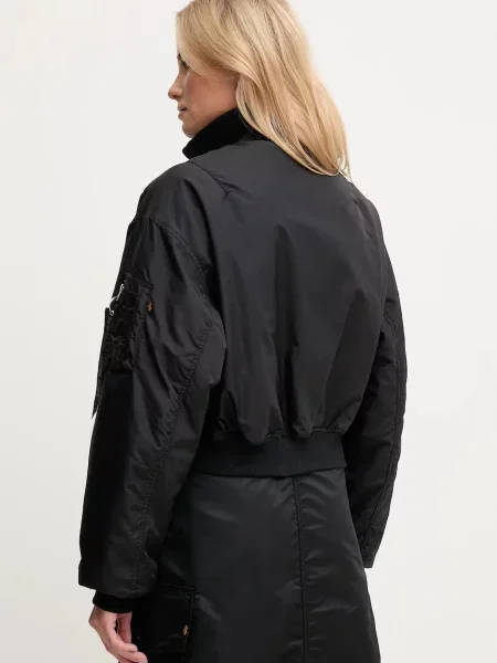ALPHA INDUSTRIES Átmeneti dzseki fekete