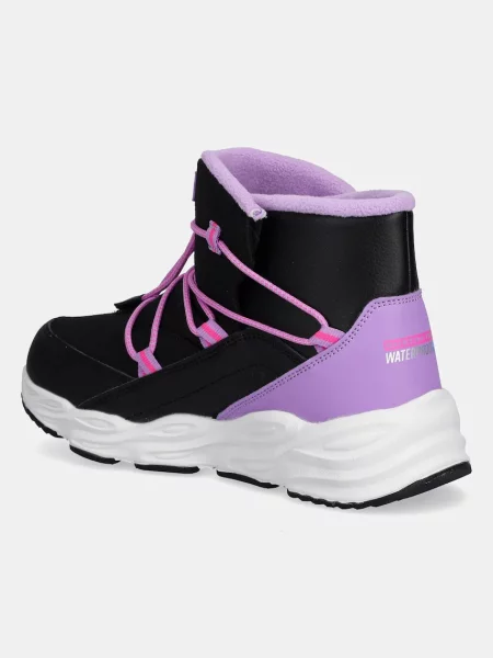 Skechers gyerek téli csizma TURBO TREAD fekete