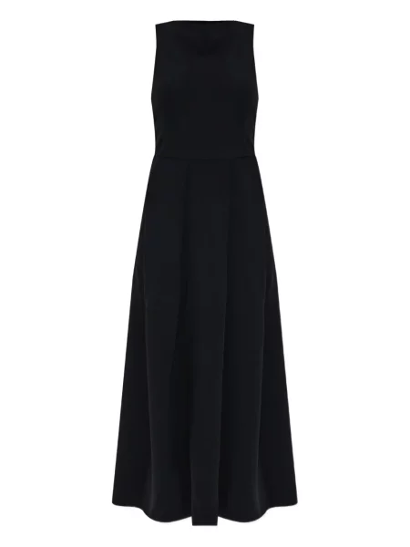 Rochie fără mâneci Emporio Armani fără mâneci de costum negru