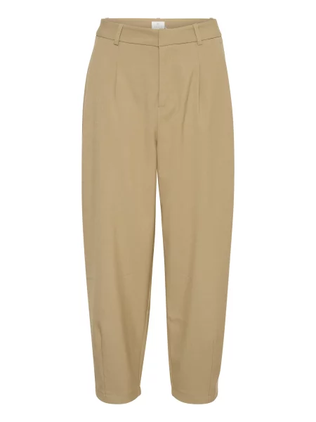 Kaffe Pantaloni cutați KAMerle nisipiu