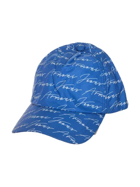 Czapka z daszkiem Armani Jeans niebieska