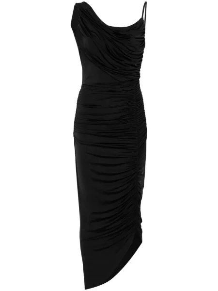 Rochie maxi Chiara Boni La Petite Robe de costum negru