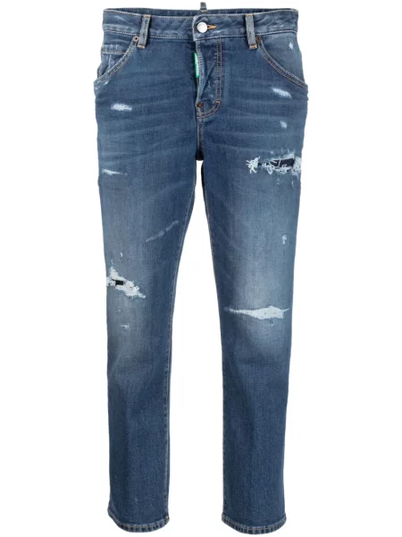 Cropp blugi Dsquared2 zdrențuiți albastru