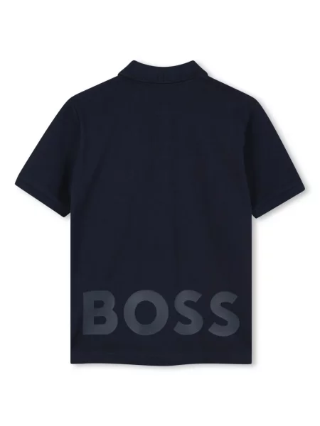 Koszulka polo dziecięca Bosswear niebieska