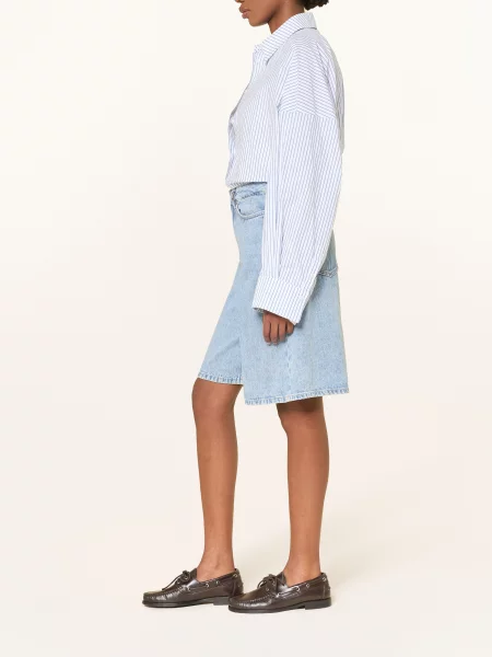 Drykorn Bermudy Jeansowe None blau