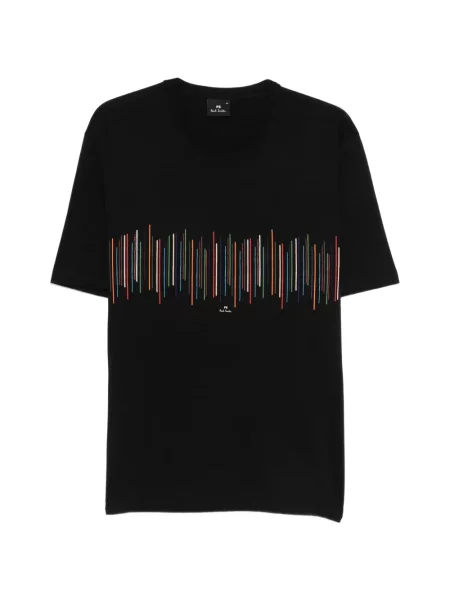 Tricou Paul Smith cu dungi negru